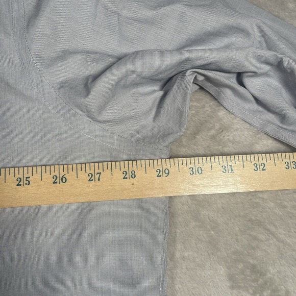 UNTUCKit Shirt Mens XXXL Gray Button Down Chambray Long Sleeve Casual Career - Picture 7 of 8